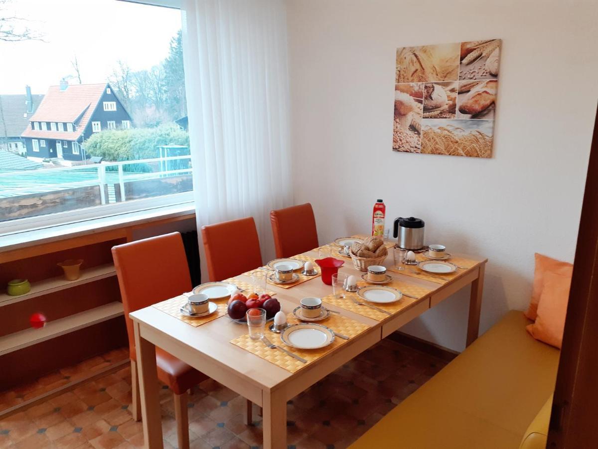 Premium-Ferienwohnungen Bergblick Im Haus Hopfe 고슬라르 외부 사진