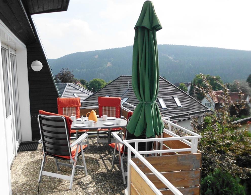 Premium-Ferienwohnungen Bergblick Im Haus Hopfe 고슬라르 외부 사진